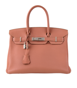 Birkin 30 In Rose Tea Togo, [Q] (2013), DB/CL/L/K, 3*